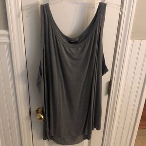 Torrid dark grey top